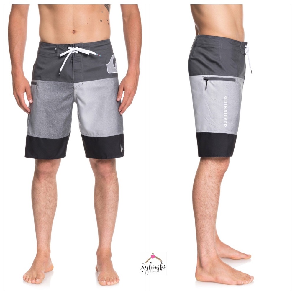🆕Quiksilver Fluid Force 20" Boardshorts - Picture 3 of 3